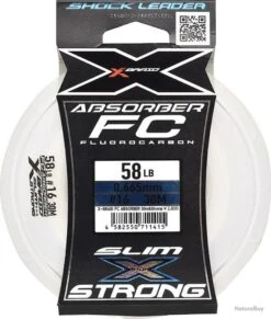 Bas De Ligne X Braid X021 Fc Absorber Slim Strong 30M 88LBS