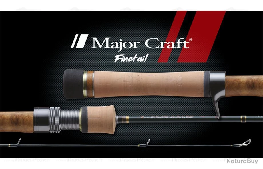 Canne Spinning Major Craft Fintail 2 105gr 4-15gr 2.33M 3 Canne Spinning Major Craft Fintail 2 105gr 4-15gr 2.33M