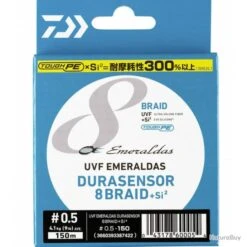 Daiwa Tresse Emeraldas Durasensor 8 Braid +Si2 9lb