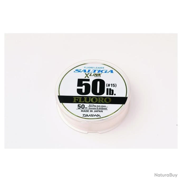 Fluorocarbone Daiwa Saltiga X'Link 30M 70/100-60LBS 3 Fluorocarbone Daiwa Saltiga X'Link 30M 70/100-60LBS