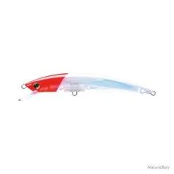 Leurre Yo-Zuri Crystal 3D Minnow (S) 13cm RED HEAD