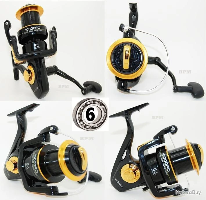 Moulinet Mer Surf / Digue MILLENIUM 10 000 FD ( 5 + 1 Roulements ) 3 Moulinet Mer Surf / Digue MILLENIUM 10 000 FD ( 5 + 1 Roulements )