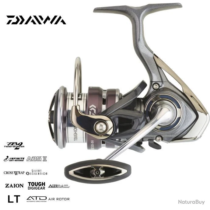 Moulinet Spinning Daiwa Exceler 20 LT 2500 XH 3 Moulinet Spinning Daiwa Exceler 20 LT 2500 XH