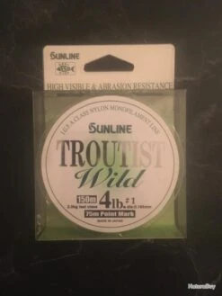 Sunline Nylon Troutist Wild 0.165mm /150m