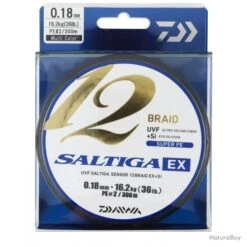 Tresse Daiwa Saltiga 12B Multicolore 300M 33/100-39,7KG