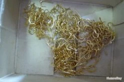 Hameçons 17 Canelle Par 1000 Doré Forgé Renversé -Pêche Soldes 00002 Hamecons 17 canelle par 1000 dore forge renverse