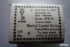 Hameçons 20 Mustad Par 500 Blanc Extra Long -Pêche Soldes 00002 Hamecons 20 mustad par 500 blanc extra long