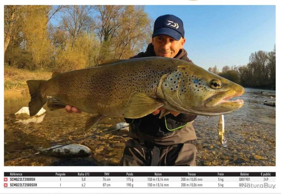 SilverCreek MQ 22LT 2500 S XH Moulinet Spinning Daiwa 4 SilverCreek MQ 22LT 2500 S XH Moulinet Spinning Daiwa – Image 2