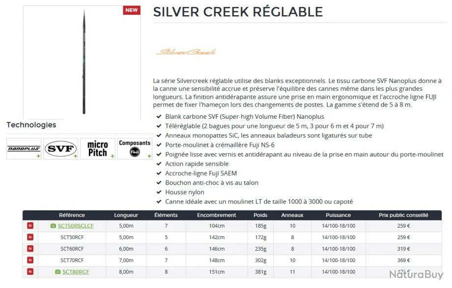 Silvercreek Trout 80 RCF Canne Telereglable Daiwa 4 Silvercreek Trout 80 RCF Canne Telereglable Daiwa – Image 2