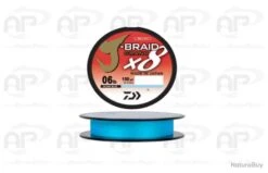 Daiwa Tresse J-Braid Grand X8 Bleu 0.16mm 135m 10kg