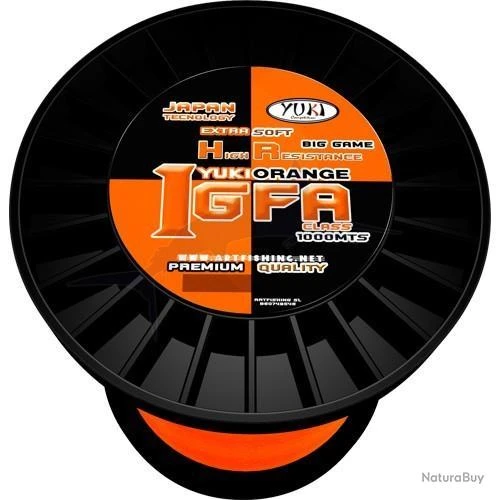 Yuki Nylon IGFA Orange 50lb 3 Yuki Nylon IGFA Orange 50lb