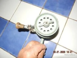 Ancien Moulinet Pêche Du Saumon -Pêche Soldes 00003 Ancien moulinet