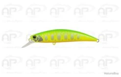 Leurre Truite Duo Spearhead Ryuki 60S Coulant Green Yellow 6,5 G 6cm Hameçons Triples