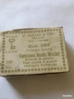 100 Hameçon N 4 Palette Ref 289 Bronzé Renversé Pointe Rentrante Simple Peche Truite Mustad -Pêche Soldes 00006 100 Hamecon n 4 palette ref 289 bronze renverse pointe rentrante simple peche truite mustad
