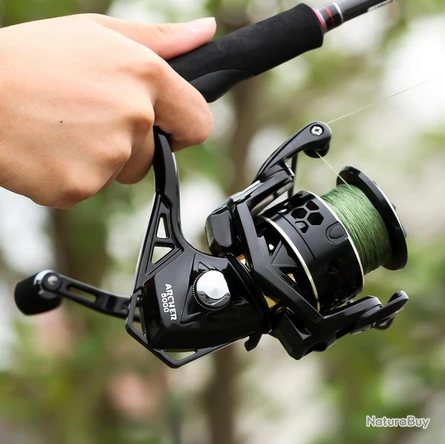 Moulinet De Pêche 6000 4.9:1 Carnassiers, Mer, Surfcasting M29 5 Moulinet De Pêche 6000 4.9:1 Carnassiers, Mer, Surfcasting M29 – Image 3