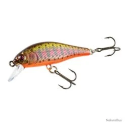 Leurre Coulant Sakura Flat Phoxy Minnow Hw - Holo Trout / 8 G / 6 Cm -Pêche Soldes 00019 Leurre coulant Sakura Flat Phoxy Minnow Hw Holo Trout 8 g 6 cm