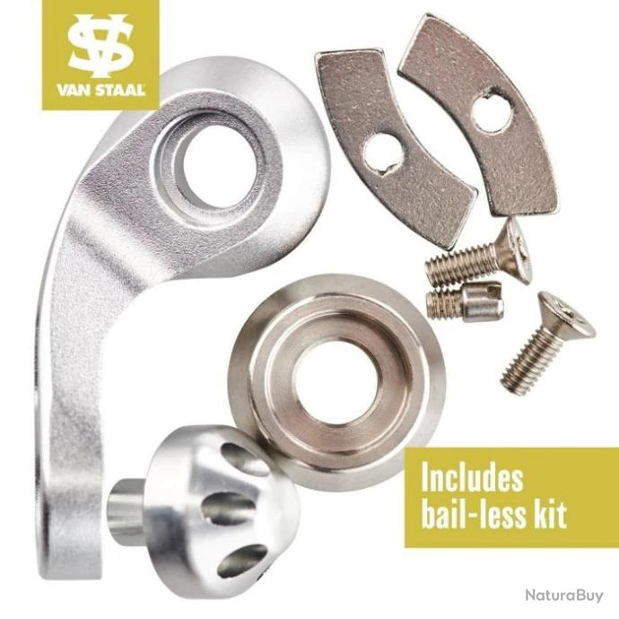 Moulinet Van Staal VR Series Bailed Spinning - 125 / 4.8:1 / Argent 10 Moulinet Van Staal VR Series Bailed Spinning - 125 / 4.8:1 / Argent – Image 8